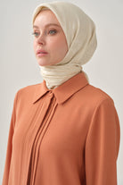 Patı Pile Detaylı Tunik - Tarçın TUGBA