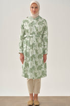 Pens Detaylı Mono Pantolon - Ekru TUGBA