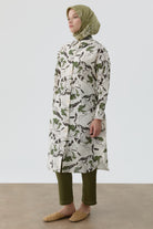 Pile Detaylı Havuç Pantolon - Haki TUGBA