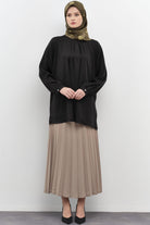 Plisoley Etek - Camel TUGBA