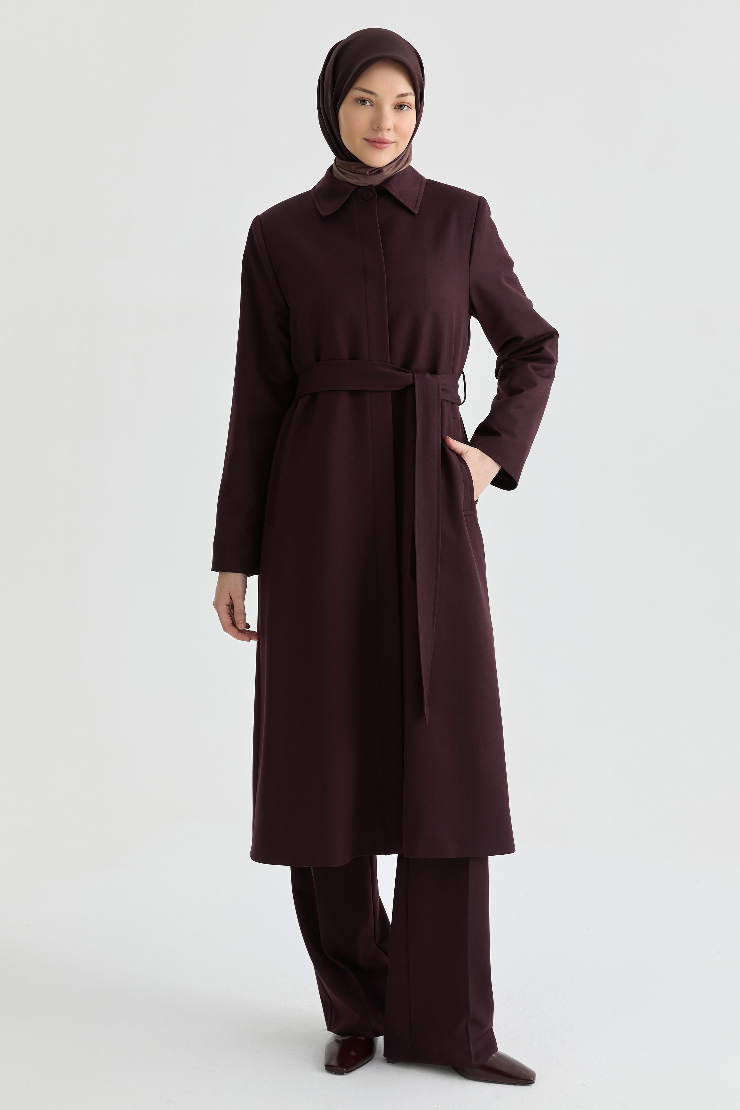 Apoletli Kap - Bordo TUGBA