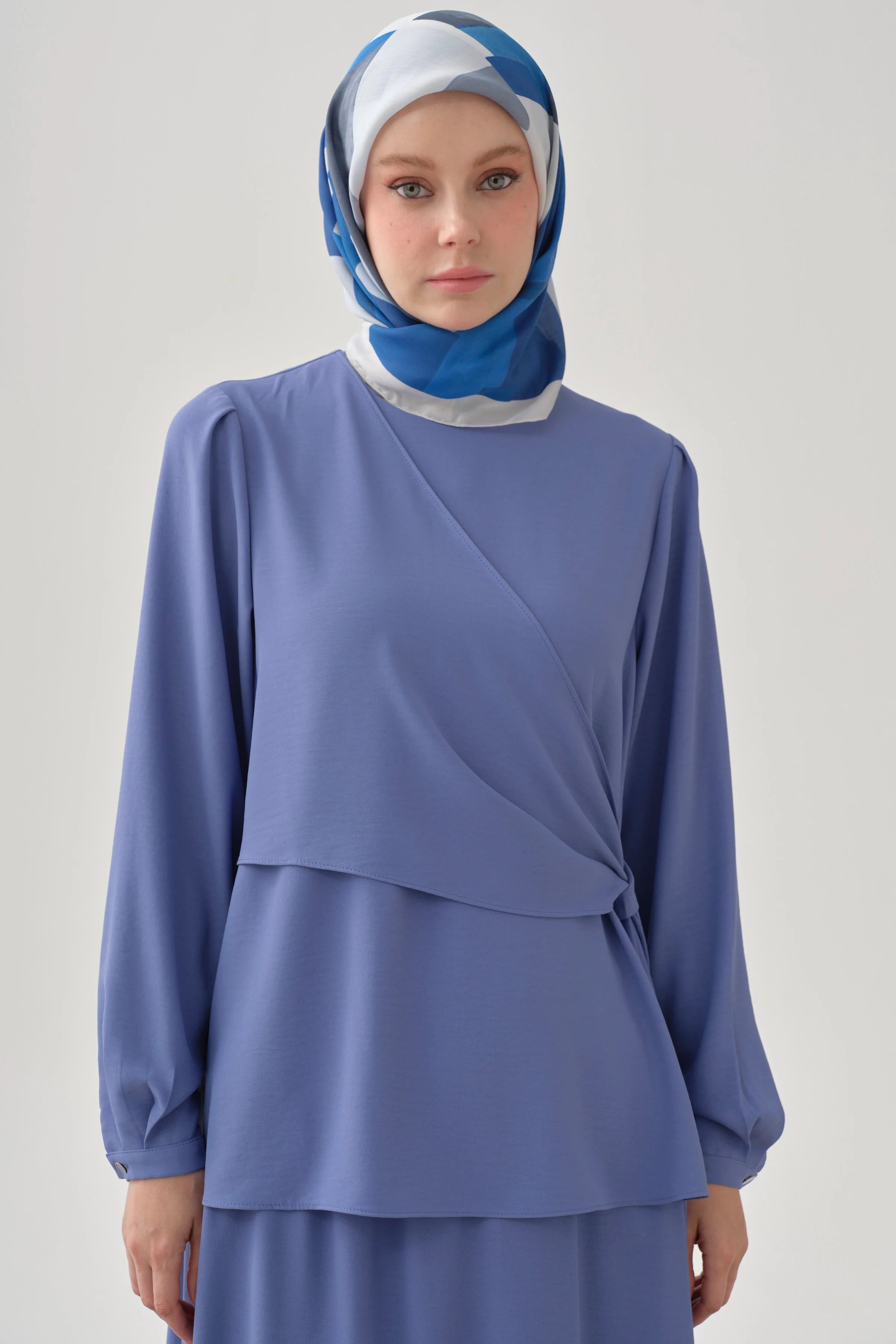 Anvelop Detaylı Bluz - Havacı TUGBA