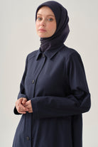 Sırt Detaylı Giy-Çık - Lacivert TUGBA