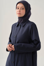 Sırt Detaylı Giy-Çık - Lacivert TUGBA