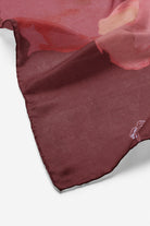 Süregan Twill İpek Eşarp - Bordo TUGBA