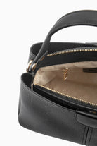 Tek Askılı Üçgen Çanta - Siyah TUGBA