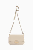 Üç Bölmeli Askılı Çanta - Bej TUGBA