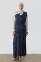 V Yaka Kemerli Jakar Jile - İndigo TUGBA