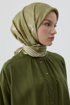 Yandan Yırtmaçlı Gömlek - Haki TUGBA