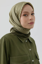 Yansıma Twill İpek Eşarp - Çağla TUGBA