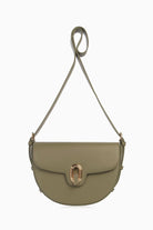 Yarım Ay Flap Çanta - Olive TUGBA