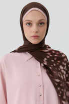 Yırtmaçlı Asimetrik Kesim Bluz - Pudra TUGBA