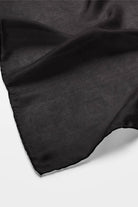 Düz Renk Zeugma Şal - Siyah TUGBA