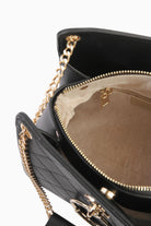 Zincir Askılı Satchel Çanta - Siyah TUGBA