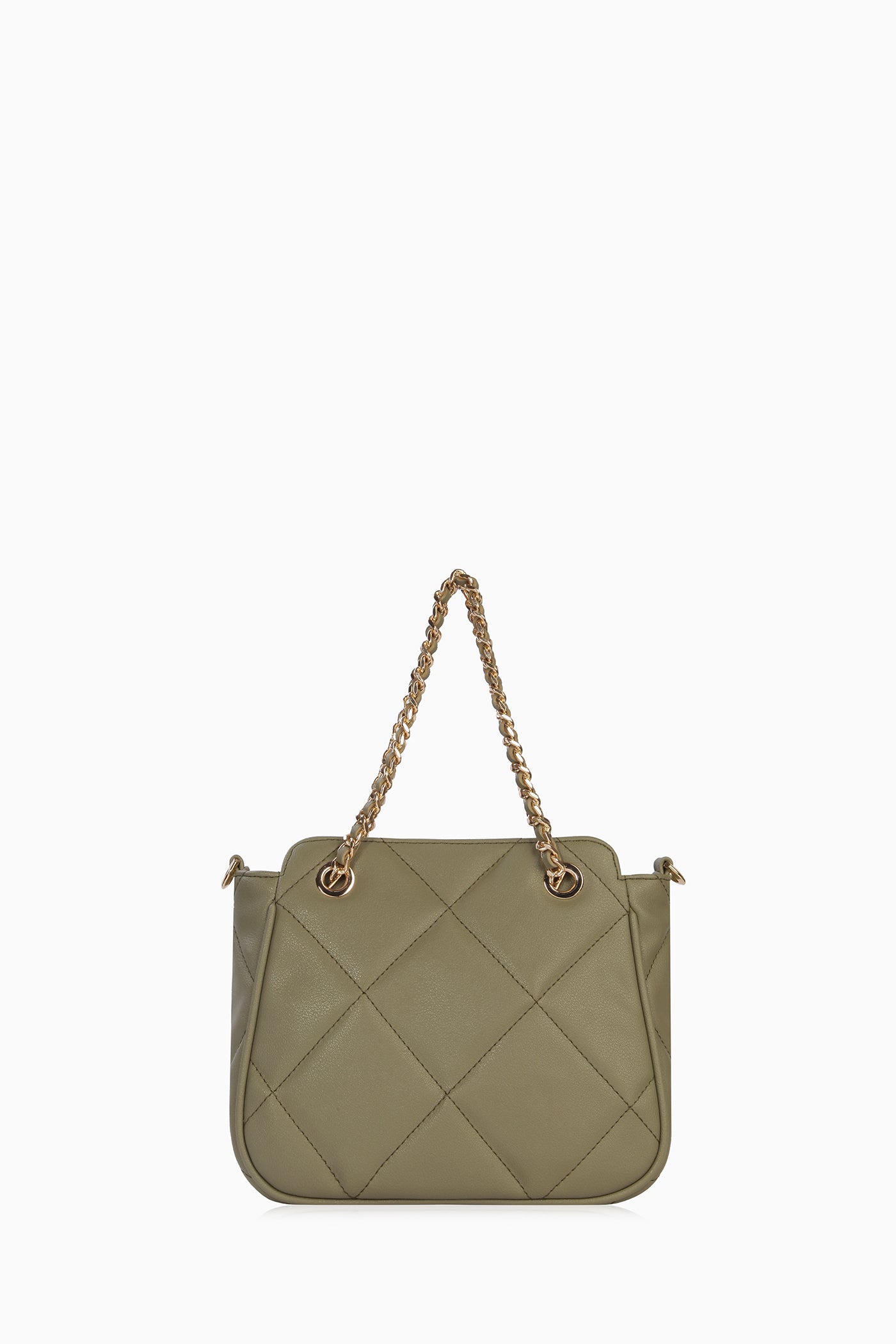 Zincir Kulplu Satchel Çanta - Mint TUGBA