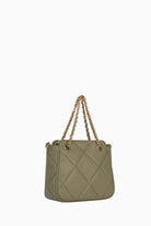 Zincir Kulplu Satchel Çanta - Mint TUGBA